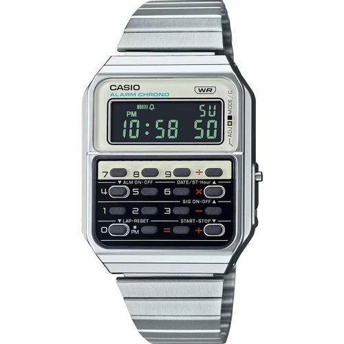 Casio CA-500WE-7BEF Muški Srebrni Sat (Ø 34 mm) slika 1