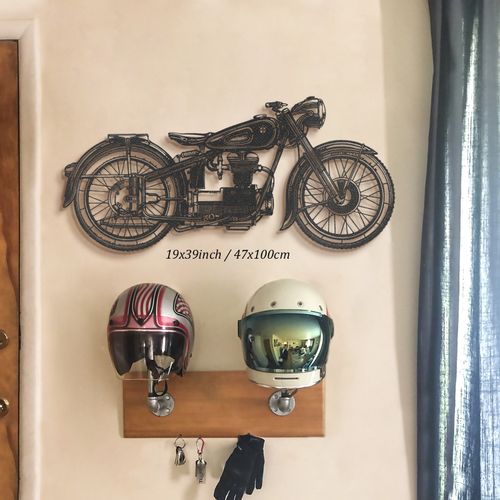 Wallity Metalna zidna dekoracija Cafe Racer - APT222LS slika 3