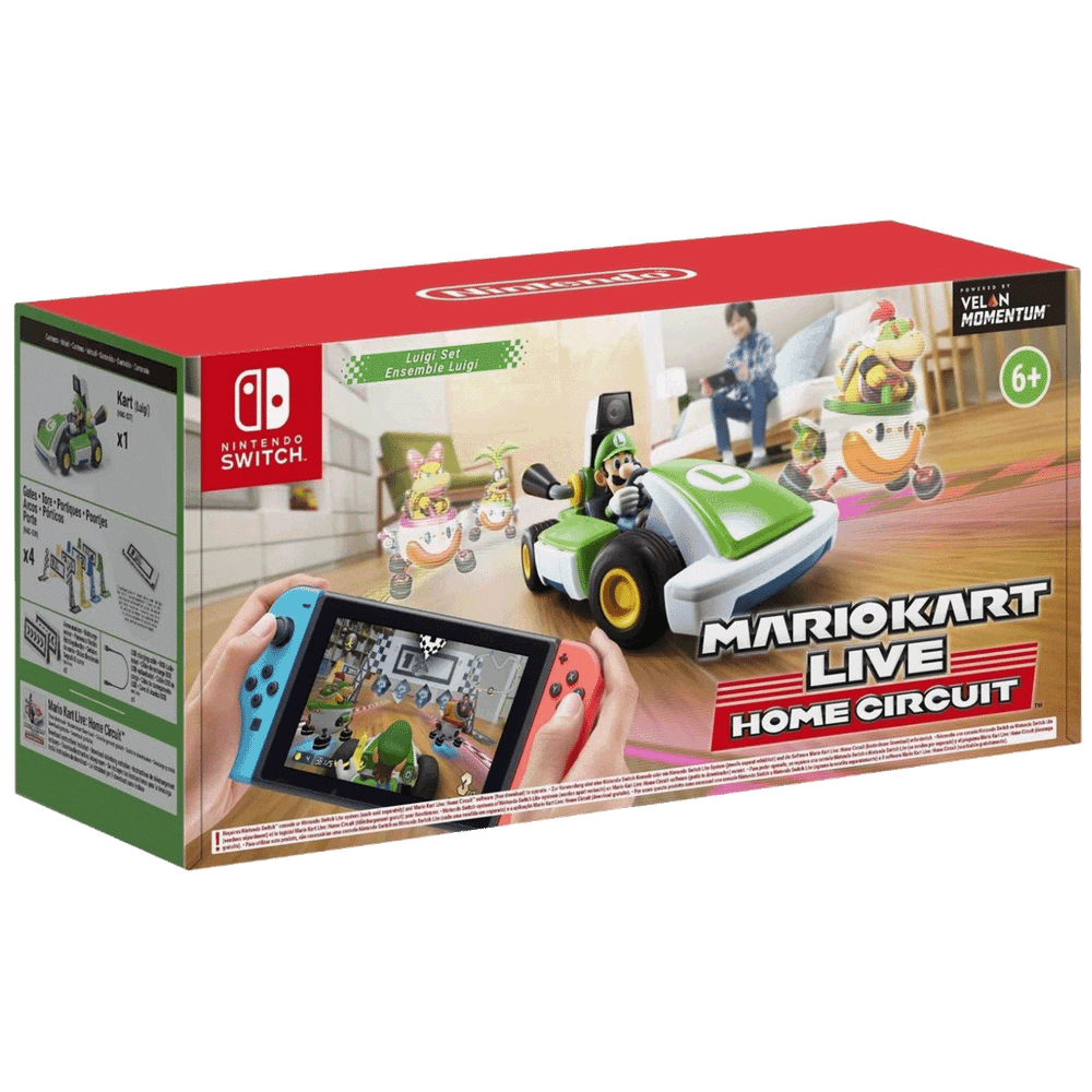 Nintendo Igra za Nintendo Switch:Mario Kart Live Home Circ.Luigi  Set - Mario Kart Live:Home Circuit Luigi slika 1