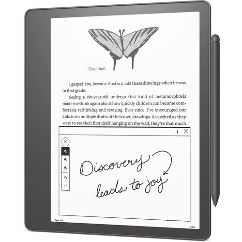 E-Book čitač AMAZON Kindle Scribe Premium (2022), 10.2", 16GB WiFi, 300dpi, Premium Olovka, USB-C, za čitanje i pisanje, crni slika 2