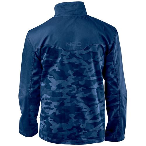 NEO TOOLS Bluza Camo Navy L/52 slika 4