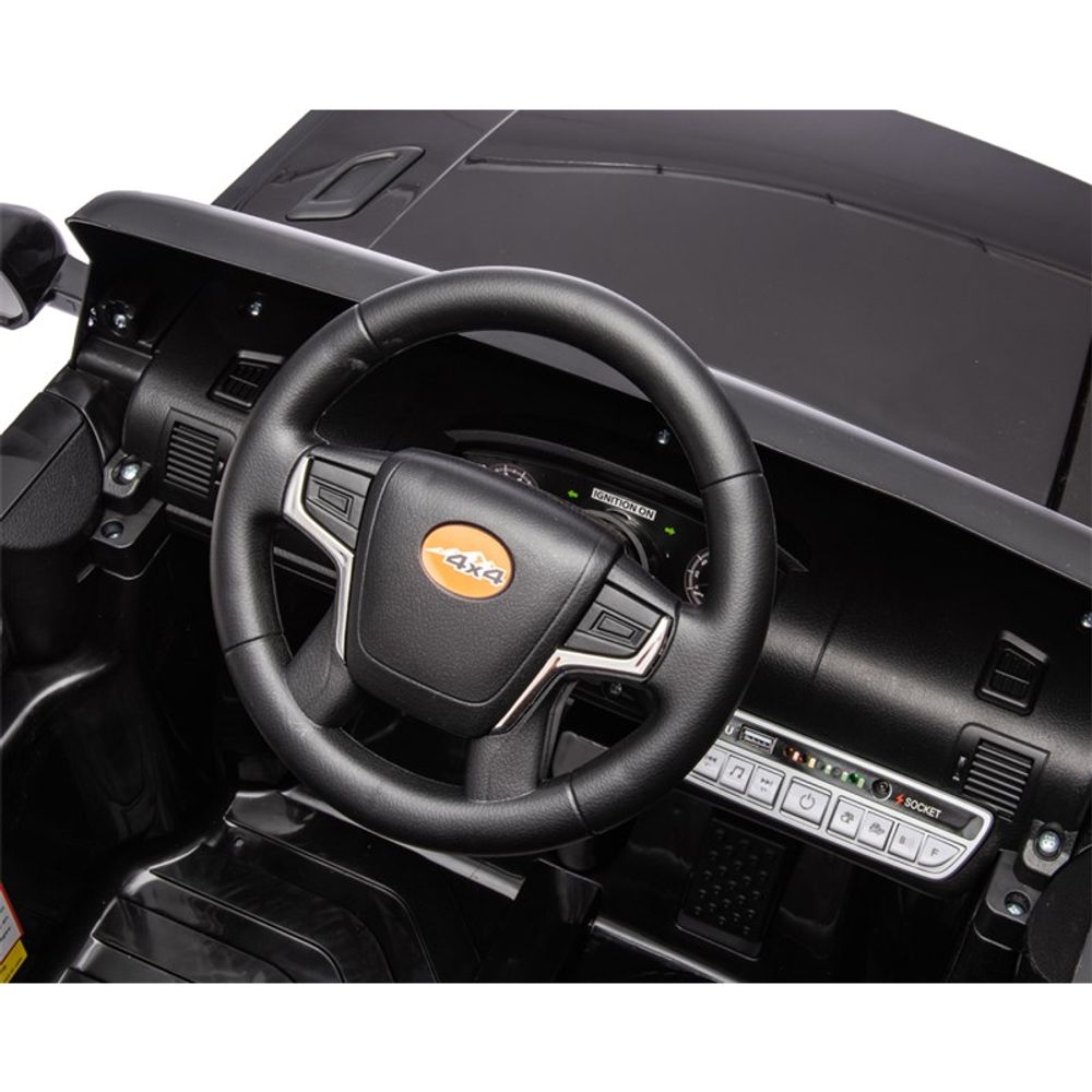 Kikka Boo Auto na akumulator Police 12V/4Ah, Black slika 6