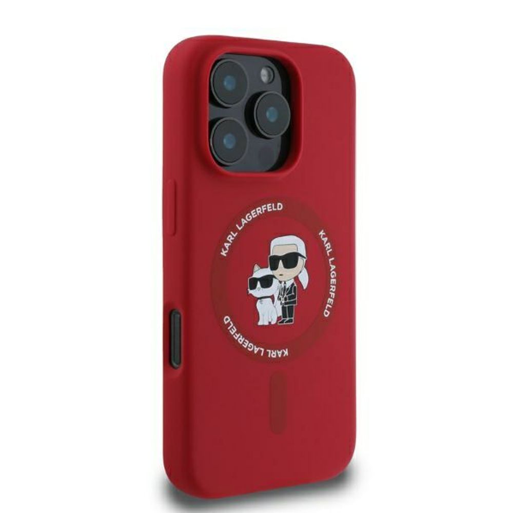 TPU Karl Lagerfeld maska za iPhone 16 Pro Max KLHMP16XSCMKCRHR slika 3