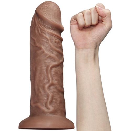 Lovetoy King-Sized realistični dildo 26,5cm, smeđa slika 2