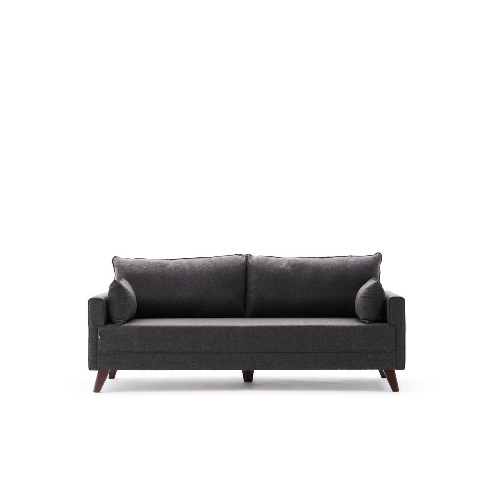 Trosjed Bella Sofa - Antracit Boja slika 5