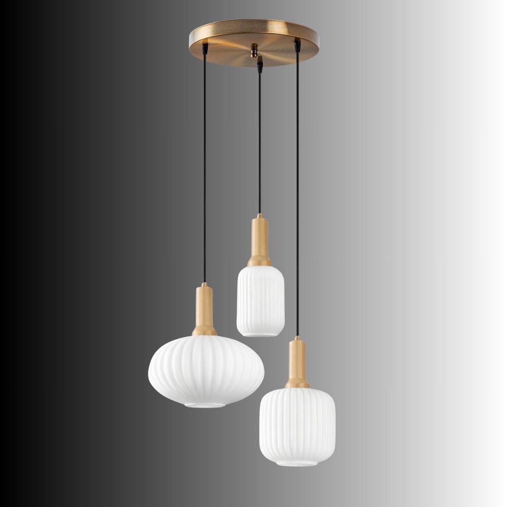 Luster Asker 15201 - Drvo zlatne boje slika 5