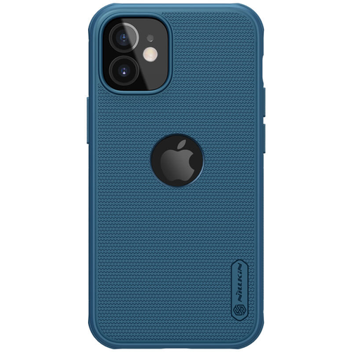 Maska Nillkin Scrub Pro Magnetic za iPhone 12 Mini 5.4 plava (sa otvorom za logo) slika 1