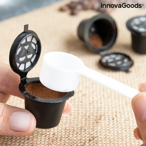 Set od 3 kapsule za kavu za višekratnu upotrebu Recoff InnovaGoods (za Nespresso aparate) slika 6