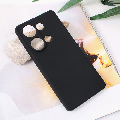 Torbica Teracell Soft Velvet za Xiaomi Redmi Note 13 Pro 4G (EU) crna slika 1