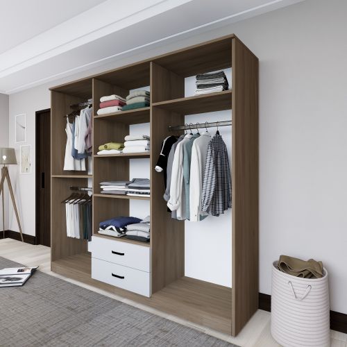 Yaman 1600-64 Light Walnut Wardrobe slika 6