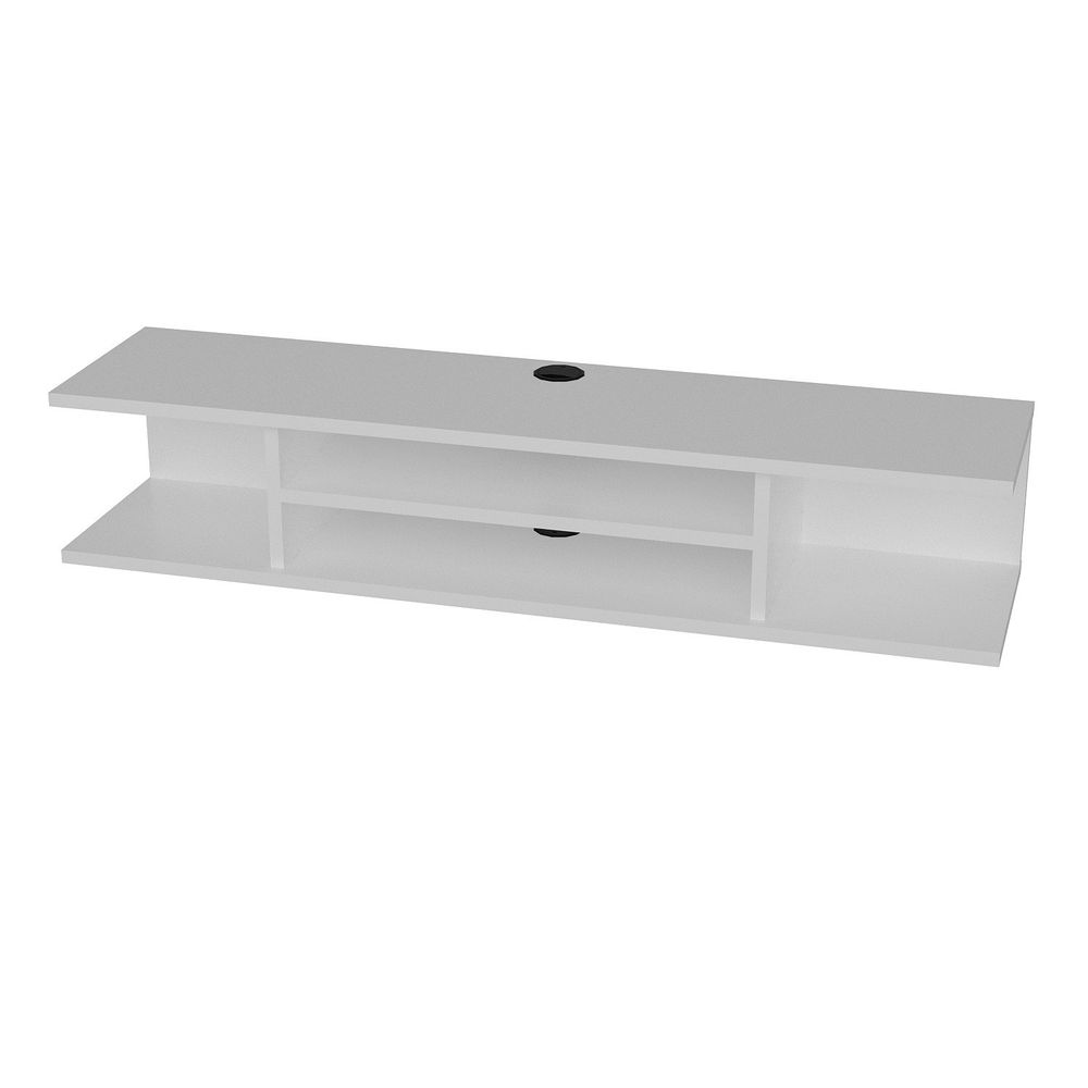 TV Stalak Pivot - Bijeli slika 6