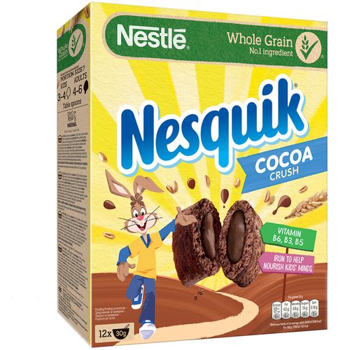 Nestle nesquik cocoa crush 360g  slika 1
