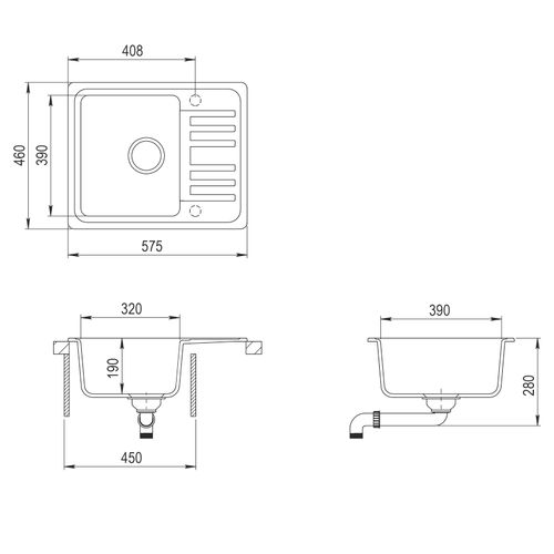 Set Notus SQ102-AW + SHR J Alba slika 2