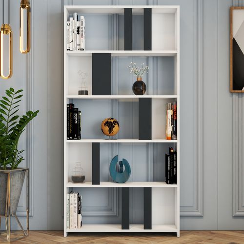 Lima - White, Anthracite White
Anthracite Bookshelf slika 2