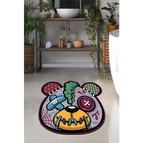 Injured Panda 160 Multicolor Bathmat slika 1