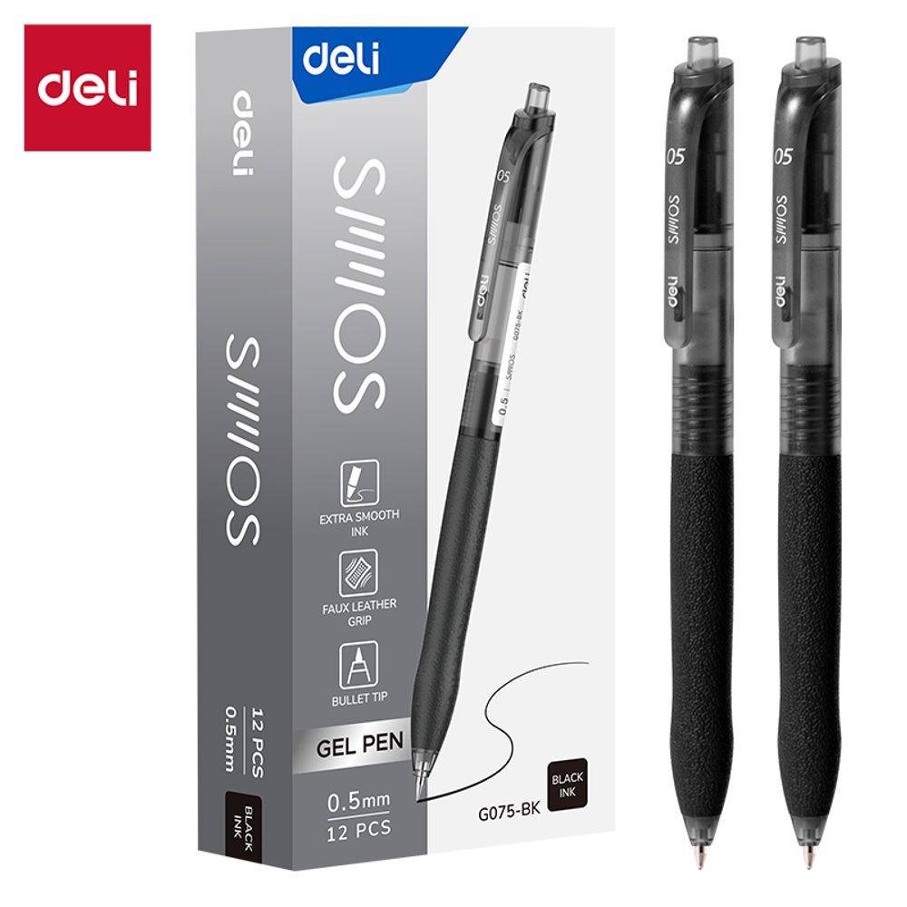 GEL ROLER EG075-BL CRNI EG075-BL slika 1