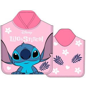 Disney Stitch Mikrovlakno Pončo Ručnik