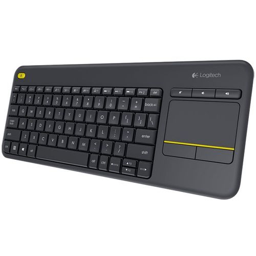 LOGITECH Wireless Touch Keyboard K400 Plus - EMEA - Croatian layout - Black slika 1