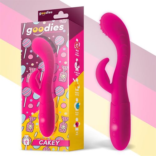 Goodies Cakey G-Spot i Rabbit Vibrator slika 2