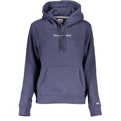 TOMMY HILFIGER SWEATSHIRT WITHOUT ZIP WOMAN BLUE slika 1