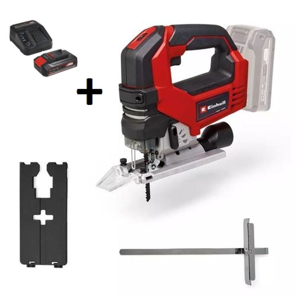 Einhell PXC aku ubodna pila TP-JS 18/135 Li BL - Solo + Baterija 2.5 Ah i punjač slika 1
