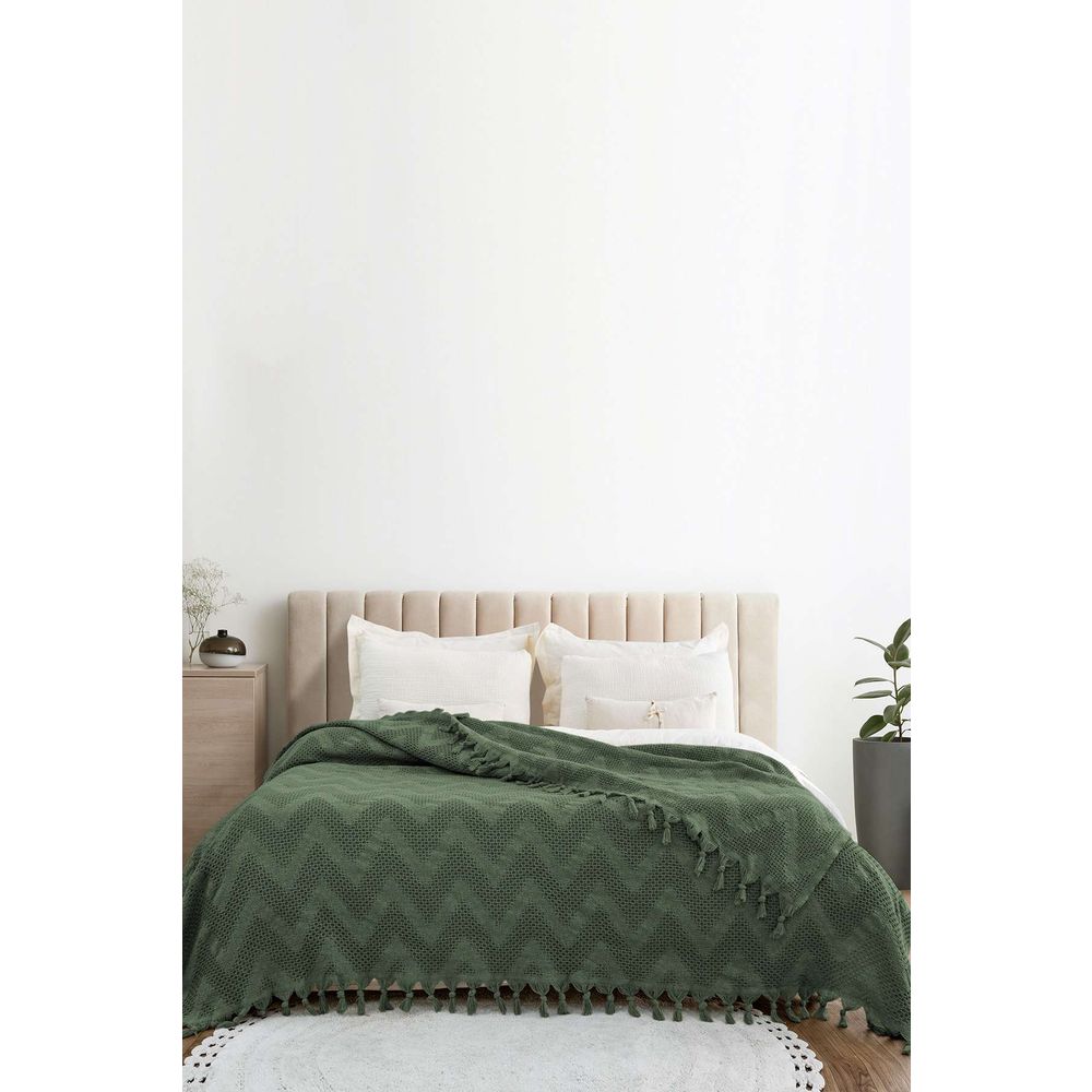 Double pique Naomi - boja: Khaki slika 1