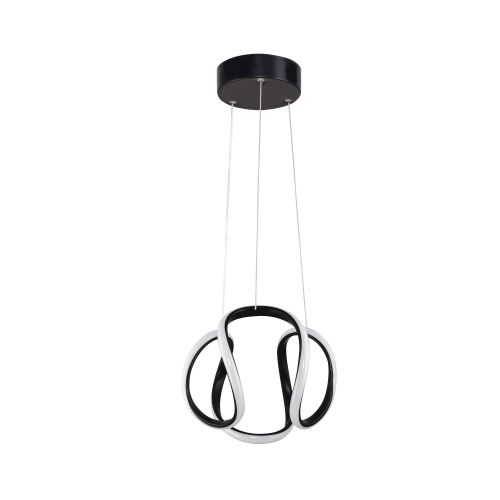 Venaticorus Black-White Light Black Chandelier slika 5