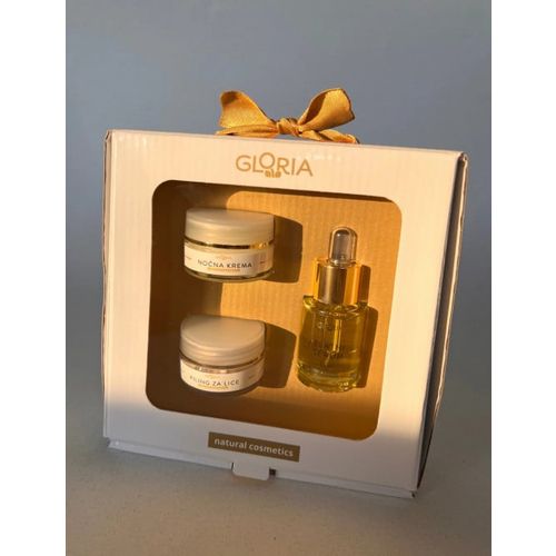 GLORIA Bedtime wrap premium gift set – prirodna kozmetika slika 1
