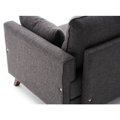 Atelier Del Sofa Sofa, Antracit, Bella Armchair - Anthracite slika 6