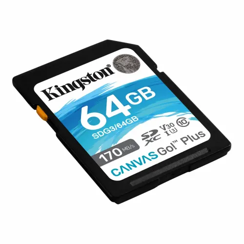 SD Card 64GB Kingston SDG3/64GB class 10 170Mbs/64MBs slika 2