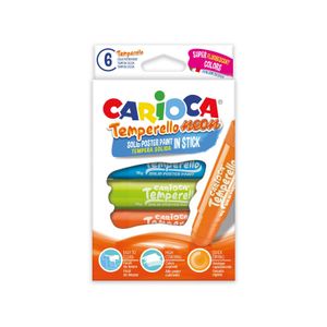 Carioca tempera u stiku neon, pak 1/6