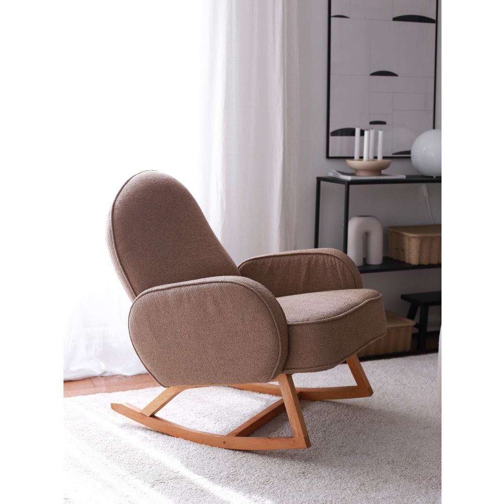 Yoko - Smeđi Wing Chair slika 3