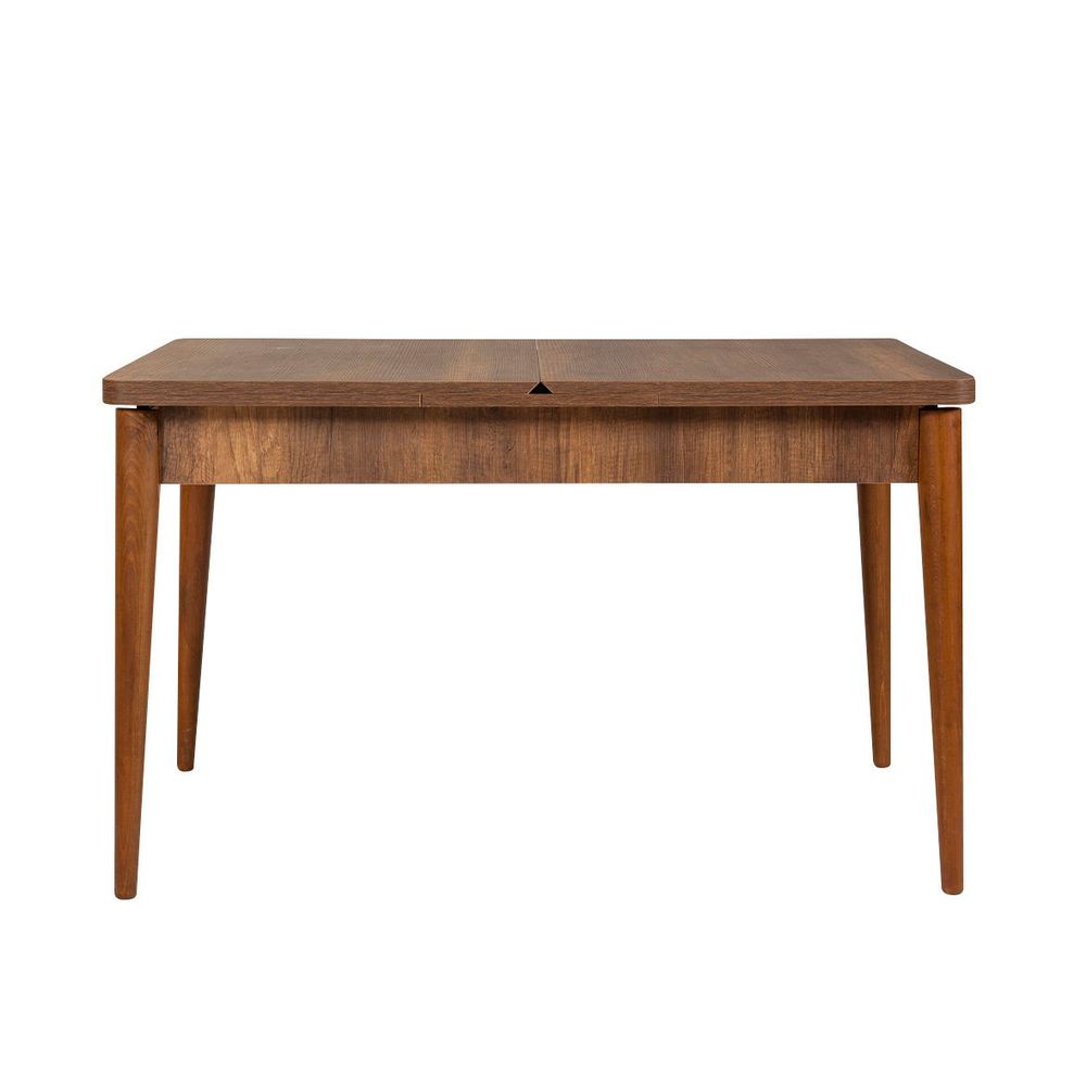 Vina Walnut Stone Ekstenzibilni Trpezarijski Sto i Set Stolica (5 Komada) slika 4