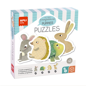 APLI kids Moje prve puzzle - kuce