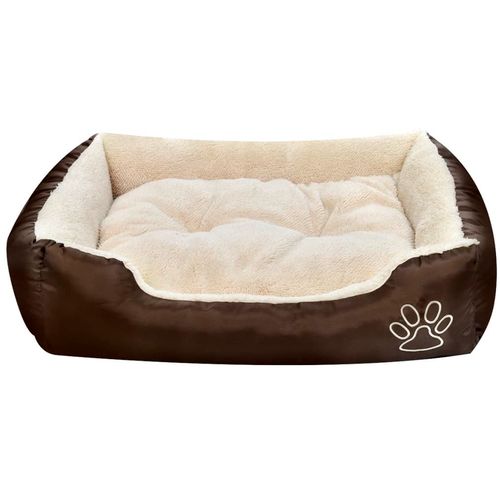 Topli krevet za pse s podstavljenim jastukom M slika 32