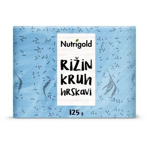 Nutrigold rižin kruh hrskavi 180g