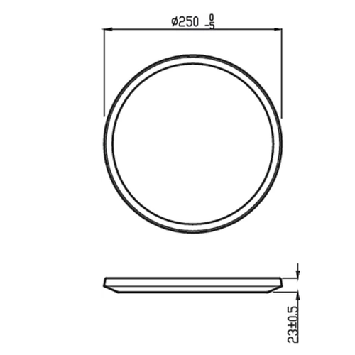 Philips superslim cl550 plafonska svetiljka 15w 4000lm slika 4