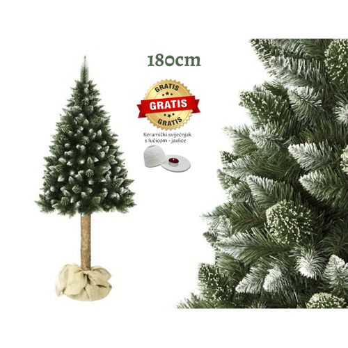 Umjetno božićno drvce - NATUR - 180cm slika 1