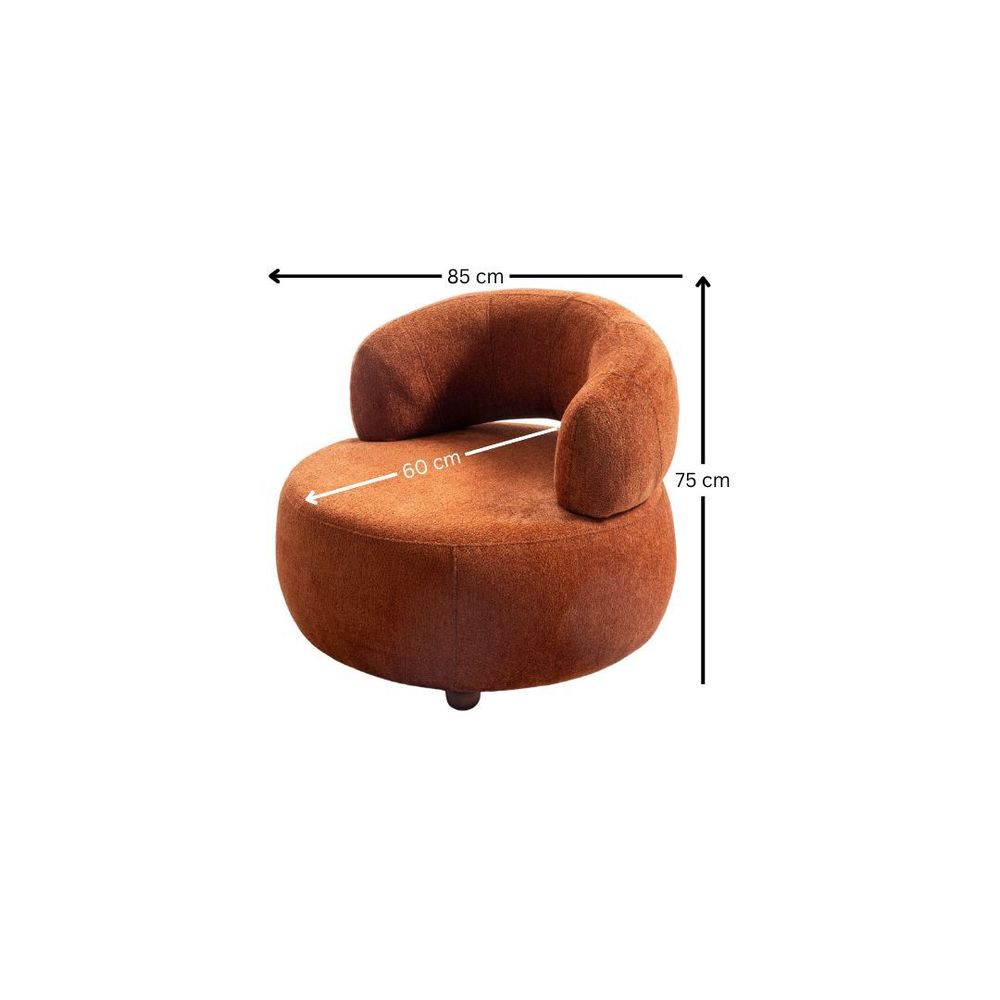 Wing Chair Rio - Crvena boja slika 7
