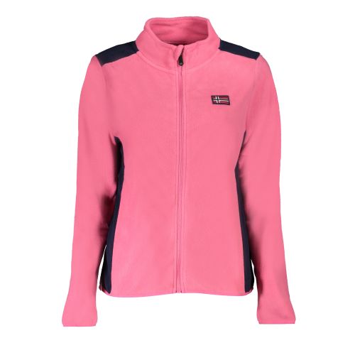 NORWAY 1963 WOMEN'S PINK ZIP-UP SWEATSHIRT slika 1