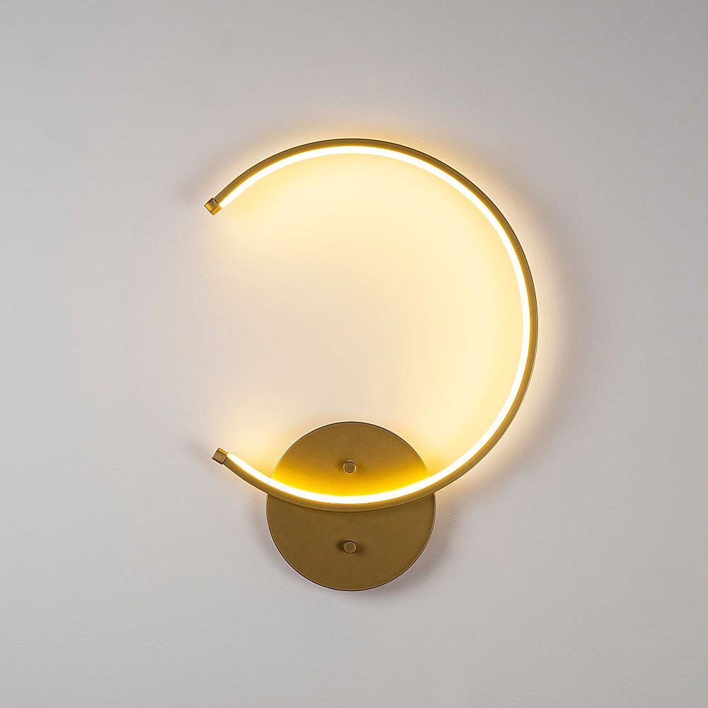 Lampa za zid Moon - 13329 u zlatnoj boji slika 4