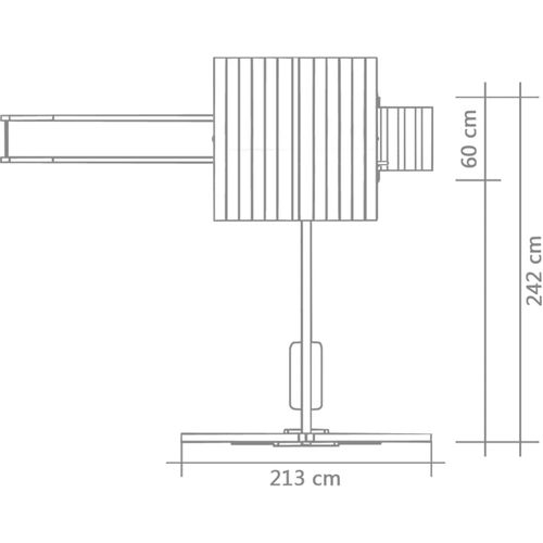 Kućica za igru ljestve, tobogan i ljuljačka 251x242x218 cm drvo slika 28