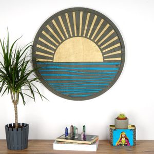 ART017-M Multicolor Decorative Wooden Wall Accessory