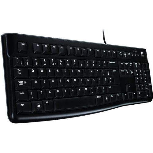 LOGITECH Corded Keyboard K120 - Business EMEA - Croatian layout - BLACK slika 1