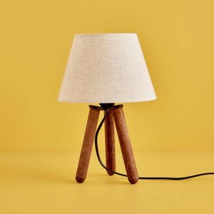 AYD-3424 Krem Stolna Lampa