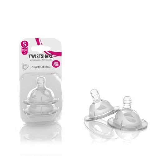 Twistshake sisač Anti-Colic Teat Small 0+m slika 2