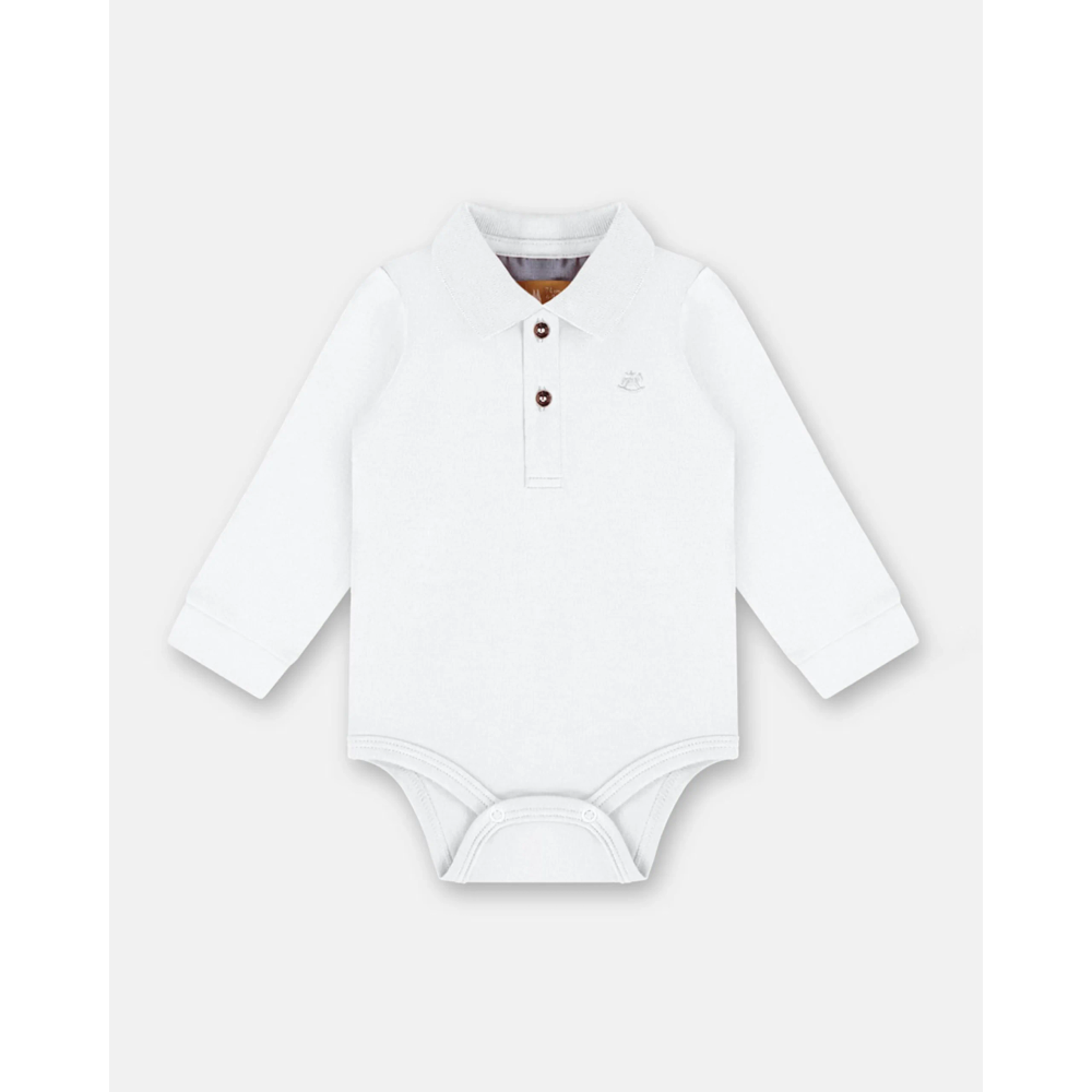 Up Baby bodi dugih rukava za bebe - bijeli, 3 godine slika 1