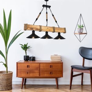 Kütük 3Lü Yanık Avize Walnut
Black Chandelier