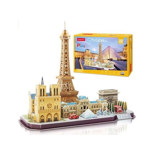 Cubicfun 3D puzle City Line Pariz slika 1