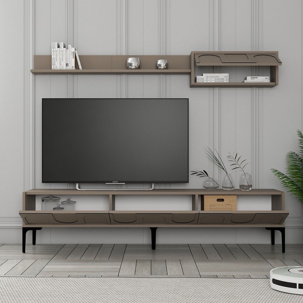 TV komoda Lyon 2 - Atlas, crna slika 2